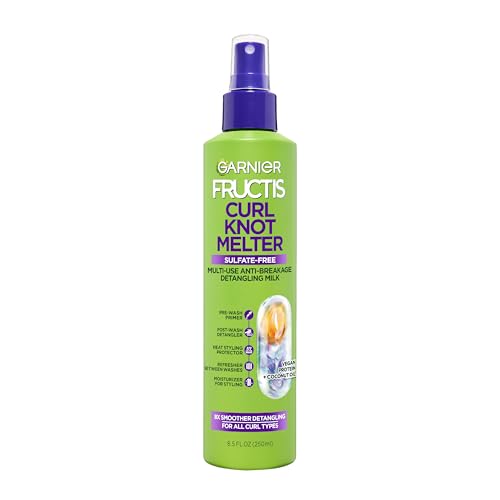 Garnier Fructis Curl Knot Melter Detangling Milk – 8.5 Fl Oz