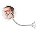 Fogless Shower Mirror with Adjustable Gooseneck - 6.7" Round