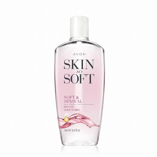 AVON Skin So Soft Soft & Sensual Bath Oil 16.9 oz Moisturizing Body Oil