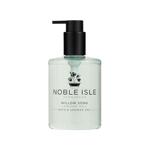 Noble Isle Willow Song Bath & Shower Gel | Luxury Body Wash for Women with Fine British Fragrance Oils | Vegan Body Wash & Paraben Free Body Wash (8.45 oz)