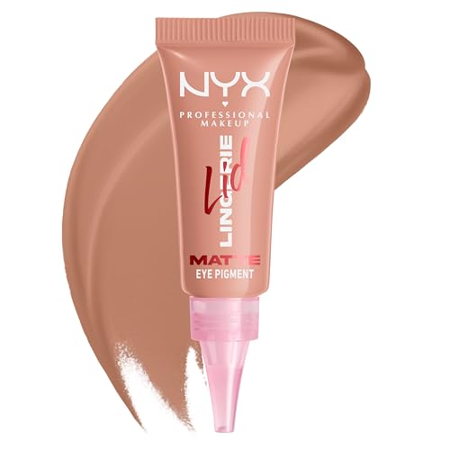NYX Lid Lingerie Cream Eyeshadow – 24H Wear, Beige