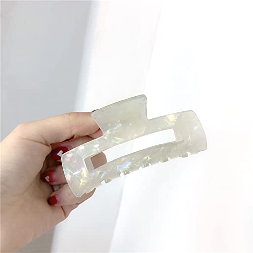 4Pcs Hair Claw Clips, Acetate Banana Barrettes for Women