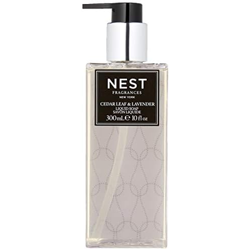 NEST Fragrances Scented Liquid Hand Soap- Cedar Leaf & Lavender , 10 fl oz