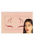 Red Devil Face Jewels Halloween Costume Headpiece