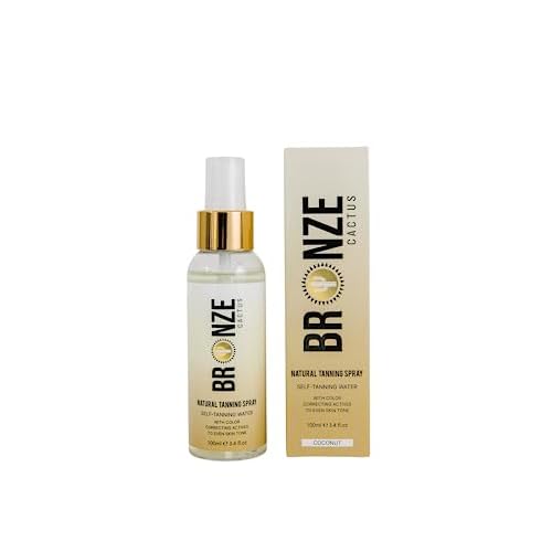 Hydrating Self-Tanning Water Spray ? Coconut Scented | Lightweight, Refreshing Mist with Multivitamins | Natural Sun-Kissed Glow | All Skin Types | Vegan Friendly Hydration | 6.7 fl oz