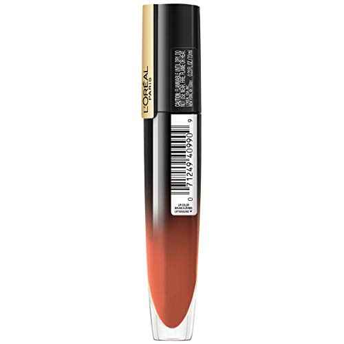 L'Oreal Paris Brilliant Signature Shiny Lip Stain Lipstick, Be Independent,0.21 Fl Oz.