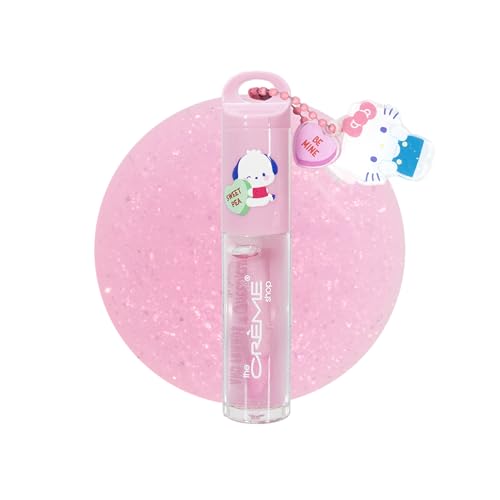Hello Kitty Tinted Lip Oil with Jojoba Oil & Keychain Charm