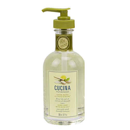 Fruits & Passion Cucina Sea Salt and Amalfi Lemon Hand Care Duo Set