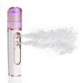 Nano Facial Mister with Dual Nozzle, USB Rechargeable, Cool Mist