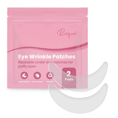 Reusable Under Eye Patches for Wrinkles | Topical Eye Gel Pads for Wrinkles | Reusable Patches for Use Under Eyes | Eye Wrinkle Patches for Eye Bag Treatment | Great Skincare for Face | Under Eye Pads