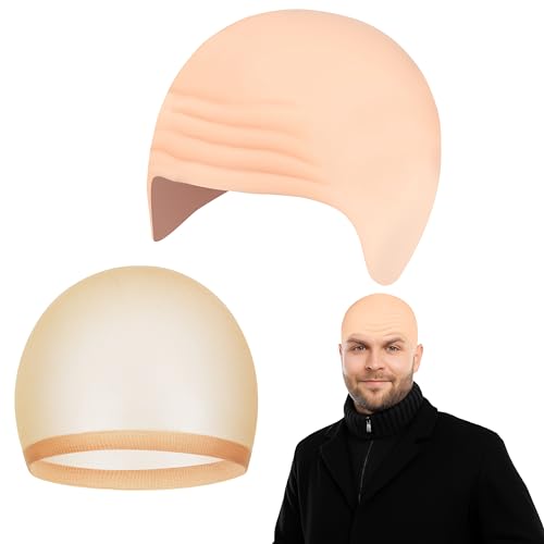 Latex Bald Cap for Halloween Costume & Makeup