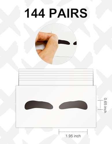 96 Pairs Eye Black Stickers for Sports & Parties