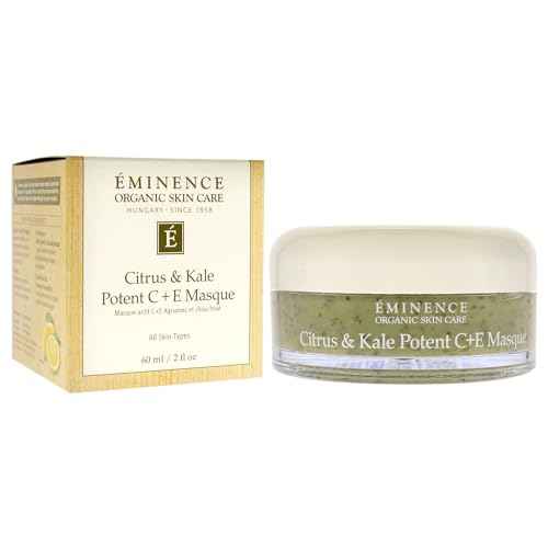 Eminence Organic Skincare Citrus & kale potent c + e masque 2oz, 2 Ounce