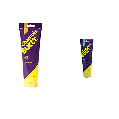 Chamois Butt'r Coconut and Eurostyle Anti-Chafe Creams