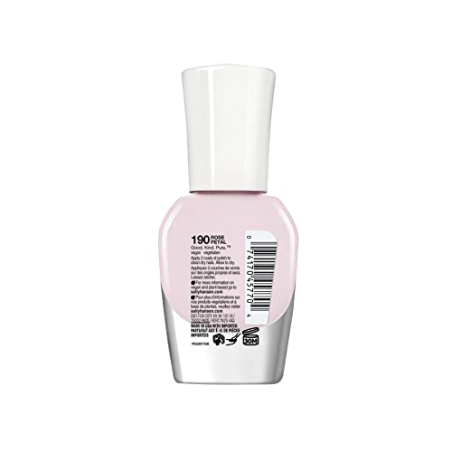 Sally Hansen Good, Kind, Pure Vegan Nail Polish, Rose Petal, 0.33 Fl Oz,Packaging May Vary