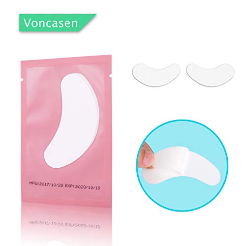 Gel Eye Pads for Eyelash Extensions - 100 Pairs