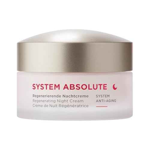 ANNEMARIE B?RLIND - SYSTEM ABSOLUTE Regenerating Night Cream - Anti Wrinkle Moisturizer with Aloe, Algae and Meadowfoam Extracts - Nourishes, Tones, and Hydrates - 1.69 Fl. Oz