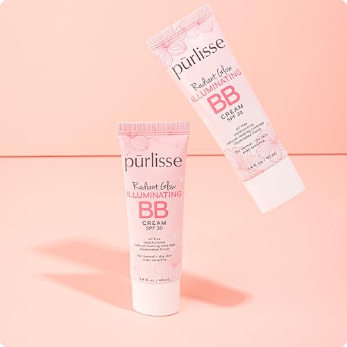 pūrlisse Radiant Glow BB Cream SPF 30 - Light Medium 1.4oz