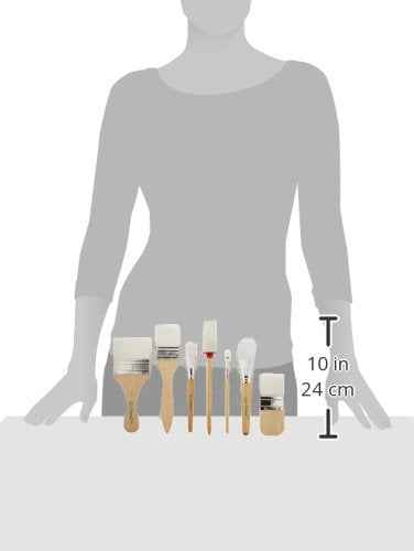 FantaSea 7 piece Synthetic Body Brush Set