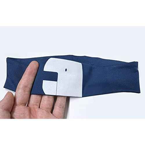 SK8 the Infinity Reki Headband + Pin, 1 Set, 2 Pieces, Hair Accessory for Cosplay Enthusiasts