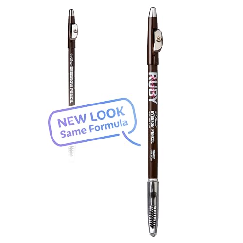 Kiss Go Brow Eyebrow Pencil Dark Brown (6 Pack)
