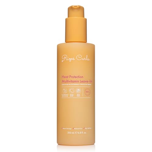 Rizos Curls Multivitamin Leave-In Heat Protectant Spray (Up to 450°F)