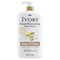 Ivory Moisturizing Body Wash, Shea Butter, Dry Skin Relief, 27 oz