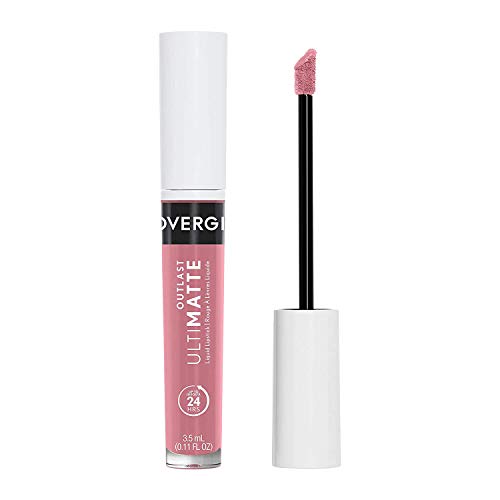 COVERGIRL Outlast Ultimatte One Step Liquid Lip - Rose, 0.12 FL OZ