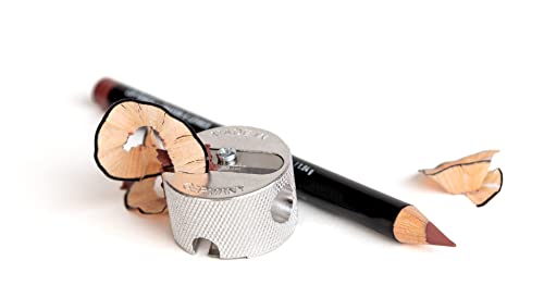 Sun's Out Beauty Dual Precision Cosmetic Pencil Sharpener for Eye & Lip Liners