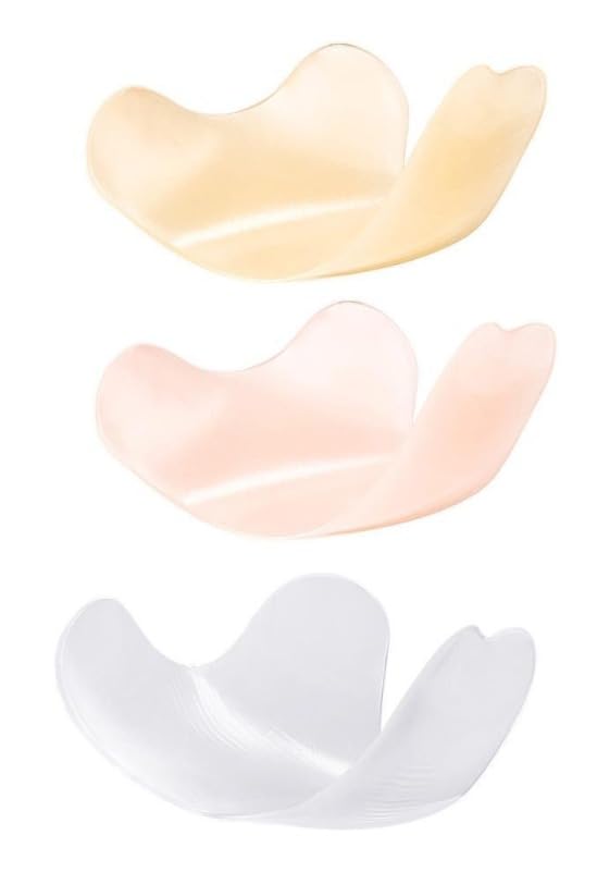 Seamless Silicone Concealer Inserts, 3-Pack
