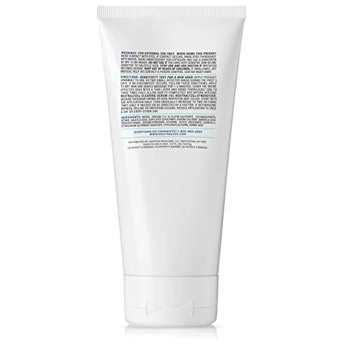 Neutralyze Moderate to Severe Acne Face Wash 2.0 - Maximum Strength 2% Mandelic Acid & 2% Salicylic Acid Facial Cleanser for Acne Prone Skin - Suitable for All Skin Types, Teens & Adults (5 FL OZ)