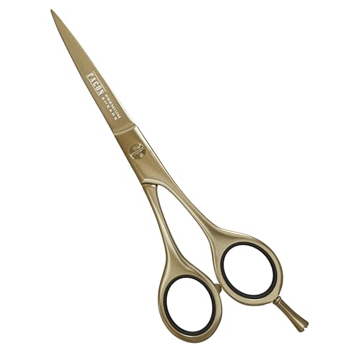 Facón Gold Bravo Professional Hair Scissors 6.5 Inch Razor Edge Barber Shears