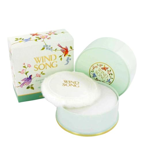 Prince Matchabelli Wind Song Dusting Powder 4 oz - Floral Scented Body Powder for Soft Skin