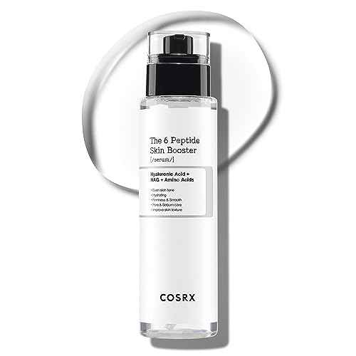 COSRX 6X Peptide Collagen Booster Toner Serum with Copper Peptides, Niacinamide & Hyaluronic Acid Skin Renewal Boosting Facial Essences, Korean Skin Care, 5.07 fl.oz, Stocking Stuffers