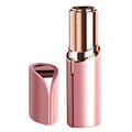 Facial Hair Removal for Women Painless Hair Remover, Waterproof Shaver Razor Hair Remover with LED Light for Face Bikini Peach Fuzz Upper Mustache Lip Chin (Rose Gold)
