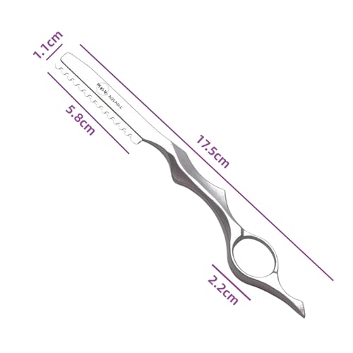 Left-Handed Hair Cutting Scissors Set, 6 Inch, 440C Stainless Steel