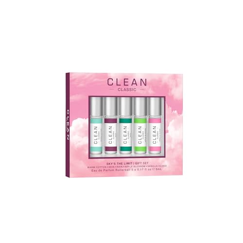 CLEAN CLASSIC Fragrance Discovery Gift Set - Mini Vegan Travel Perfume