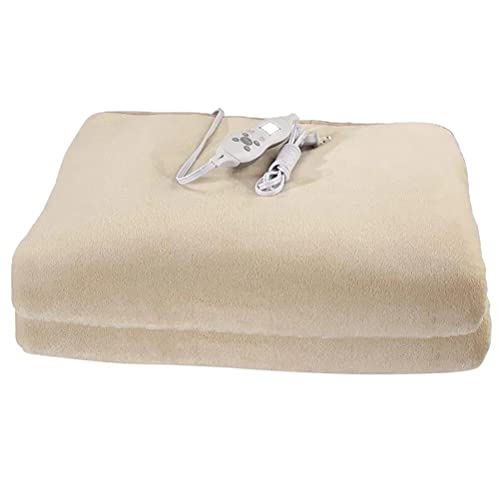 Master Massage Deluxe Fleece Massage Table Warmer Heating Pad - Cream