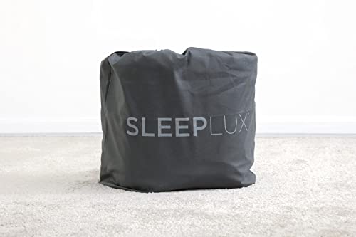 SLEEPLUX Durable Inflatable Air Mattress with Built-in Pump, Pillow and USB Charger, 15" Tall Twin