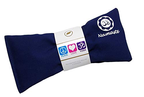 Lavender Eye Pillows Set of 4 - Weighted Hot Cold Therapy