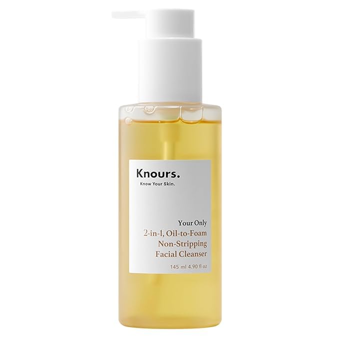 Knours Oil-to-Foam Makeup Remover | 2-in-1 Cleanser 145ml