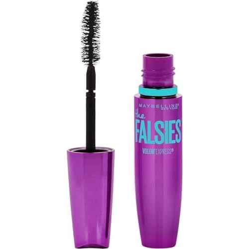 Maybelline Volum' Express The Falsies Waterproof Mascara, Volumizing and Separating Make Up Formula, Very Black, 1 Count