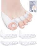 PGRODE Silicone Toe Separators for Bunion Relief & Toe Correction