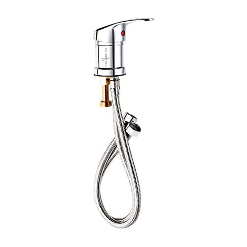 Salon Shampoo Bowl Faucet Chrome 1/2 NPT 19.68 Hose