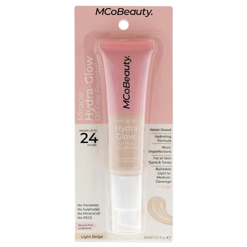 MCoBeauty Miracle Hydra Glow Oil-Free Foundation - Water-Based