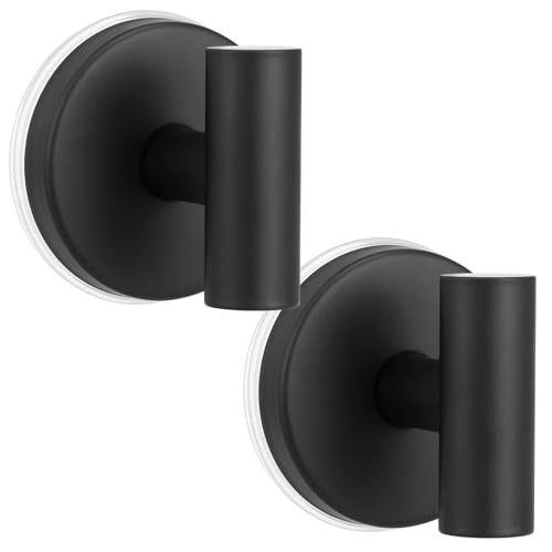 Suction Cup Shower Hooks - Heavy Duty Rust-Resistant, 15 LB
