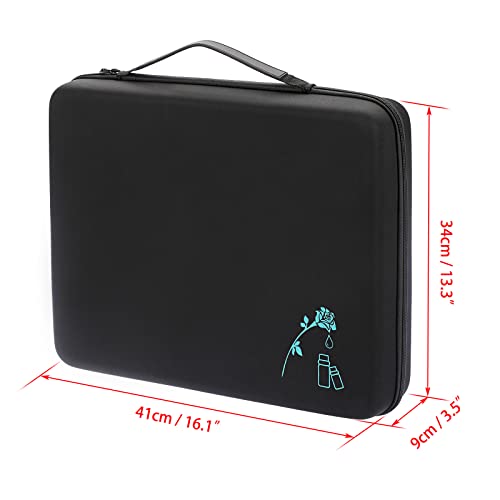 Hipiwe 120 Bottle Essential Oil Storage Carrying Case
