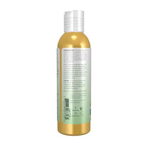 NOW Solutions Organic Jojoba Oil 4oz - Pure Skincare & Hair