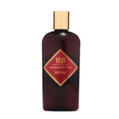 Brown Sugar Babe Wild Card Body Oil, Nourishing Oil for Women with Jasmine Perfume Oil and Cedar, Scented Skin Care, Paraben Free, Body-Oil Perfume, Phthalates Free, Made in USA