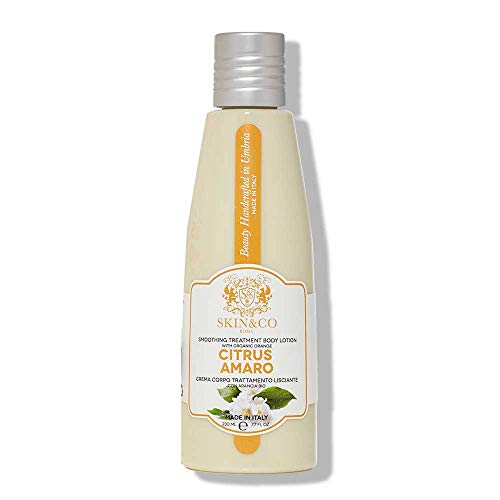 SKIN&CO Roma Smoothing Treatment Body Lotion with Citrus Amaro, 7.7 Fl Oz